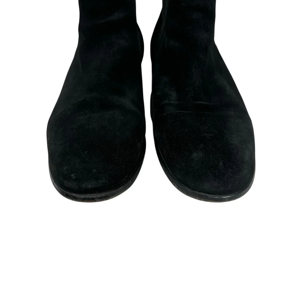 Shoe The‎ Bear Dev Men's Black Suede Chelsea Boots Size 40